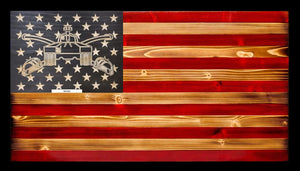 Armor Rustic Wood Flag